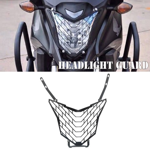 Griglia protezione faro moto