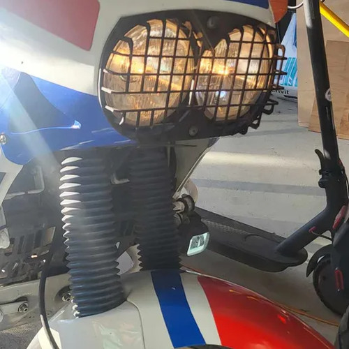 Griglia protezione faro honda - protezione,